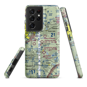 Napoleon Airport (3NP) VFR Sectional Samsung Phone Case