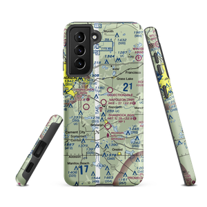 Napoleon Airport (3NP) VFR Sectional Samsung Phone Case