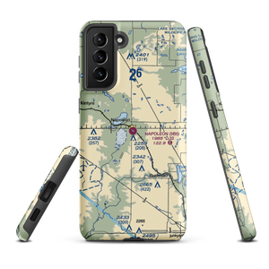 Napoleon Municipal Airport (5B5) VFR Sectional Samsung Phone Case