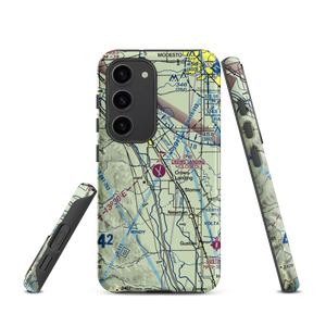 NASA Crows Landing Airport (NRC) VFR Sectional Samsung Phone Case