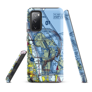 Nasa Shuttle Landing Facility Airport (TTS) VFR Sectional Samsung Phone Case