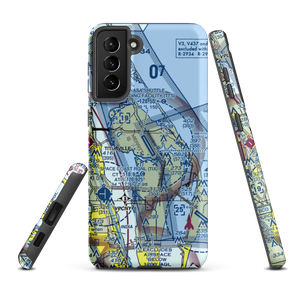 Nasa Shuttle Landing Facility Airport (TTS) VFR Sectional Samsung Phone Case