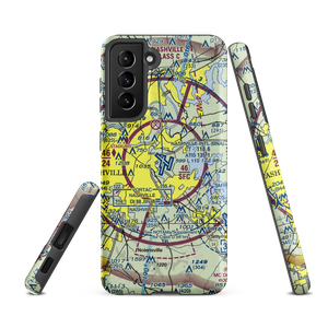 Nashville International Airport (BNA) VFR Sectional Samsung Phone Case