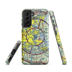 Nashville International Airport (BNA) VFR Sectional Samsung Phone Case