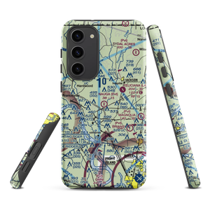 Nauga Field (LS35) VFR Sectional Samsung Phone Case