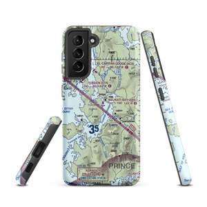 Naukati Bay Seaplane Base (NKI) VFR Sectional Samsung Phone Case