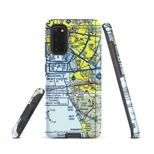 Naval Outlying Field Imperial Beach (Ream Field) (NRS) VFR Sectional Samsung Phone Case