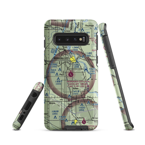 Nebraska City Municipal Airport (AFK) VFR Sectional Samsung Phone Case