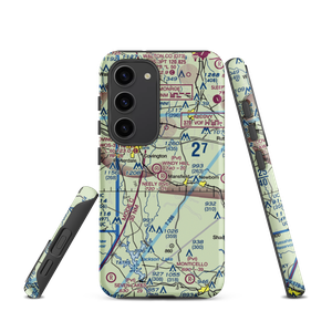 Neely Farms Airport (9GE7) VFR Sectional Samsung Phone Case