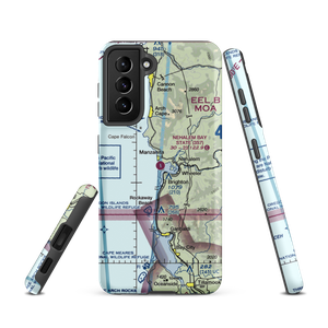 Nehalem Bay State Airport (3S7) VFR Sectional Samsung Phone Case