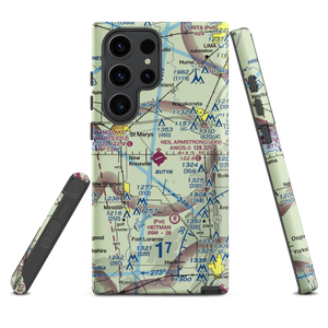 Neil Armstrong Airport (AXV) VFR Sectional Samsung Phone Case