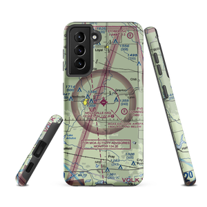 Neillsville Municipal Airport (VIQ) VFR Sectional Samsung Phone Case