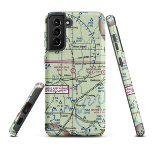 Nelson Private Airport (60IS) VFR Sectional Samsung Phone Case