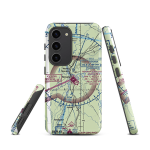 Nenana Municipal Airport (ENN) VFR Sectional Samsung Phone Case