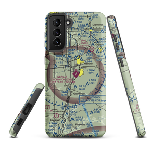 Neosho Hugh Robinson Airport (EOS) VFR Sectional Samsung Phone Case