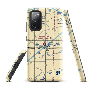 Ness City Municipal Airport (48K) VFR Sectional Samsung Phone Case