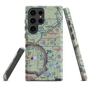 Nest of Eagles Airport (1H9) VFR Sectional Samsung Phone Case