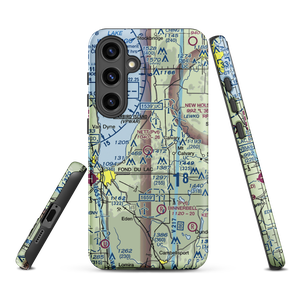 Nett Construction Airport (7WI9) VFR Sectional Samsung Phone Case
