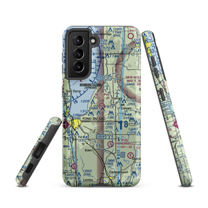 Nett Construction Airport (7WI9) VFR Sectional Samsung Phone Case