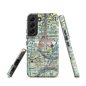 Nettle Creek Landings Airport (IL68) VFR Sectional Samsung Phone Case