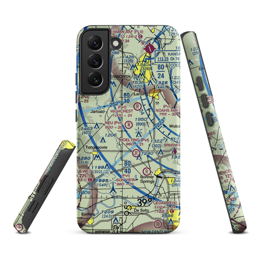 Neu Field (8KS1) VFR Sectional Samsung Phone Case Samsung Galaxy S22 Plus model shown