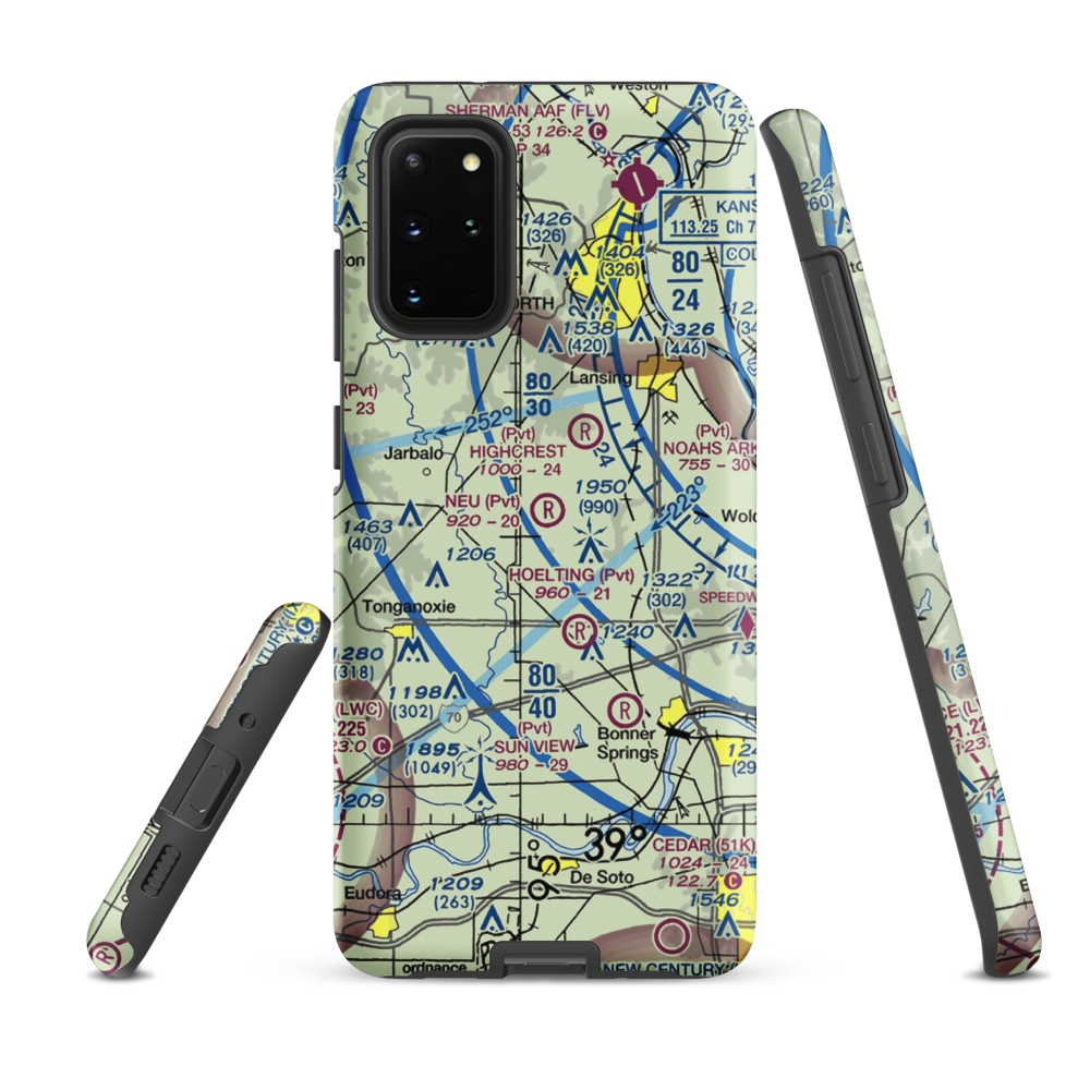 Neu Field (8KS1) VFR Sectional Samsung Phone Case Samsung Galaxy S20 Plus model shown