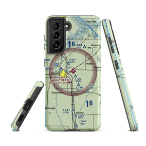 Nevada Municipal Airport (NVD) VFR Sectional Samsung Phone Case