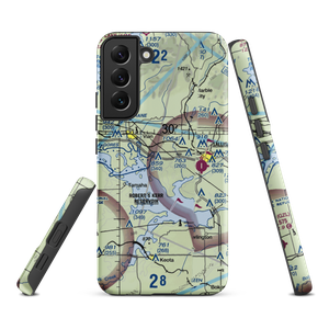 Neversweat Too Airport (89OK) VFR Sectional Samsung Phone Case
