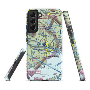New Bedford Regional Airport (EWB) VFR Sectional Samsung Phone Case