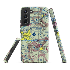 New Braunfels Municipal Airport (BAZ) VFR Sectional Samsung Phone Case