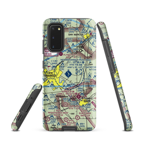 New Braunfels Municipal Airport (BAZ) VFR Sectional Samsung Phone Case