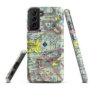 New Braunfels Municipal Airport (BAZ) VFR Sectional Samsung Phone Case