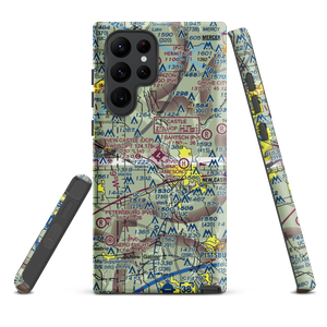 New Castle Municipal Airport (UCP) VFR Sectional Samsung Phone Case