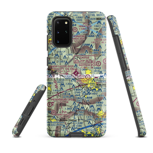 New Castle Municipal Airport (UCP) VFR Sectional Samsung Phone Case
