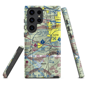 New Century Aircenter Airport (IXD) VFR Sectional Samsung Phone Case