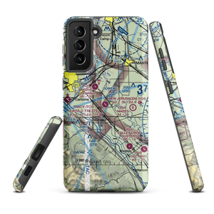 New Jerusalem Airport (1Q4) VFR Sectional Samsung Phone Case