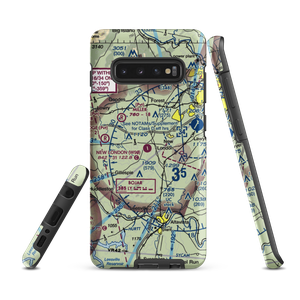 New London Airport (W90) VFR Sectional Samsung Phone Case