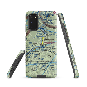 New Martinsville Seaplane Base (WV37) VFR Sectional Samsung Phone Case