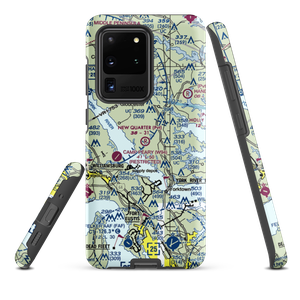 New Quarter Farm Airport (92VA) VFR Sectional Samsung Phone Case