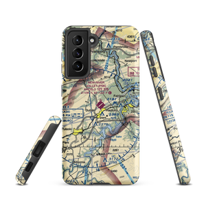 New River Valley Airport (PSK) VFR Sectional Samsung Phone Case