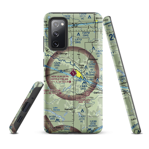 New Ulm Municipal Airport (ULM) VFR Sectional Samsung Phone Case