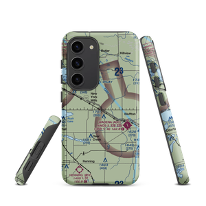 New York Mills Municipal Airport (25Y) VFR Sectional Samsung Phone Case