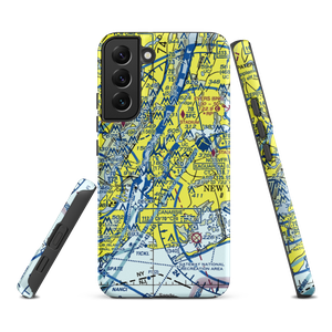 New York Skyports Inc Seaplane Base (6N7) VFR Sectional Samsung Phone Case