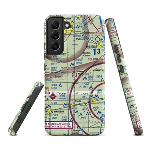 Newbury Airport (28OH) VFR Sectional Samsung Phone Case