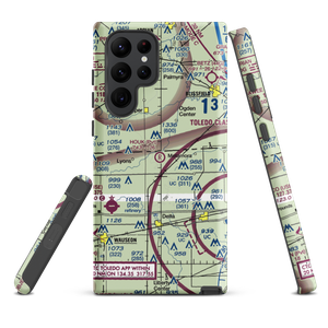 Newbury Airport (28OH) VFR Sectional Samsung Phone Case