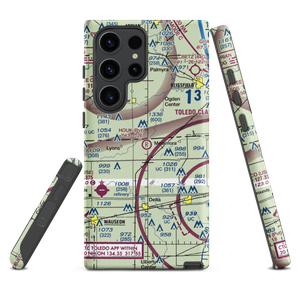 Newbury Airport (28OH) VFR Sectional Samsung Phone Case