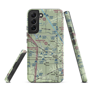 Newman Farm Airport (4OK5) VFR Sectional Samsung Phone Case