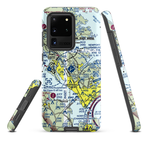 Newport News Williamsburg International Airport (PHF) VFR Sectional Samsung Phone Case