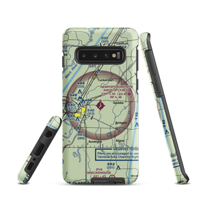 Newport Regional Airport (M19) VFR Sectional Samsung Phone Case