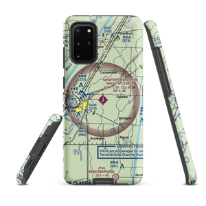 Newport Regional Airport (M19) VFR Sectional Samsung Phone Case